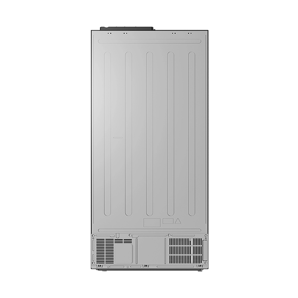 Haier 630L Black Glass 4-door Convertible Refrigerator
